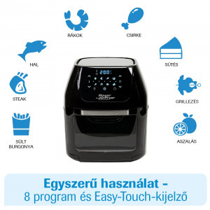 Power Airfryer Multi-Function Deluxe - forrólevegős fritőz