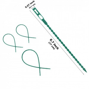 Állítható növénykötöző (100db a csomagban)