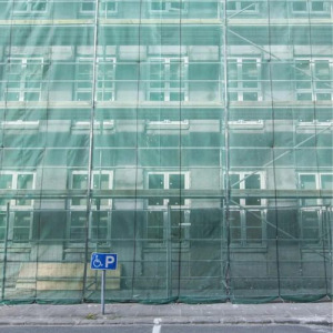 Árnyékoló háló, belátásgátló 3,07x20 m, zöld színben