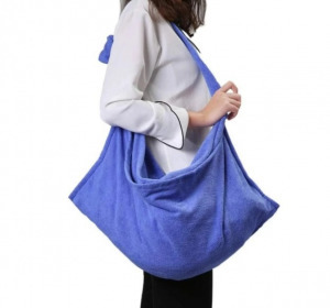 Hordozható nyugágy strandtörölköző kék