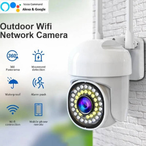 WiFi IP-kamera -kül- és beltéri, éjszakai látásmóddal, 1080P
