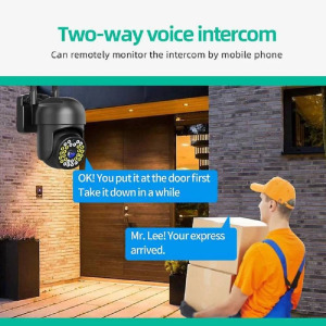 WiFi IP-kamera -kül- és beltéri, éjszakai látásmóddal, 1080P