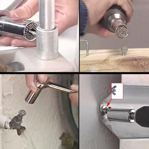 Univerzális racsnis csavarkulcs készlet - 3 részes (etc-300)