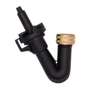 Csapra szerelhető szimpla üvegöblítő