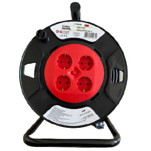 Kábeldob 4 db aljzattal, 40 m - MS-435