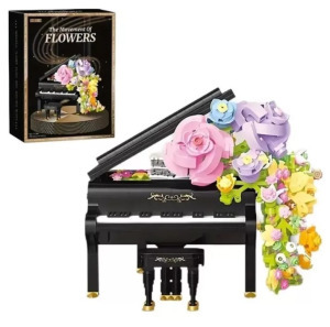 Balody Mini Zongora és Virágcsokor építőkészlet - 841 db