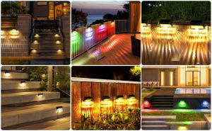 8 db Solar kerti lámpa