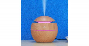 Mini diffúzor, párologtató, világosbarna