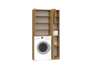 Shannan Marpol DD fürdőszobai szett, 96x180x30 cm, tölgy