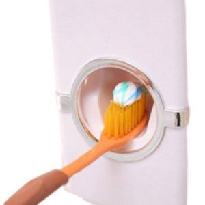 Érintésmentes fogkrém adagoló, 5 részes fogkefe tartóval