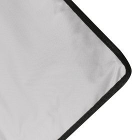 Összecsukható strandszőnyeg nyugágy állítható háttámlával - szürke