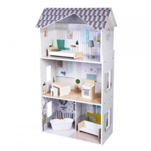 Fa baba ház bútorokkal Grace rezidencia Ecotoys