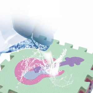 Habszőnyeg 25 darabos, 3in1, 114x114x1 cm