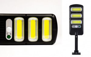 Maxx 200W brutál erős fényű szolár led -es utcai fali reflektor - vízálló, nagy fényszöggel