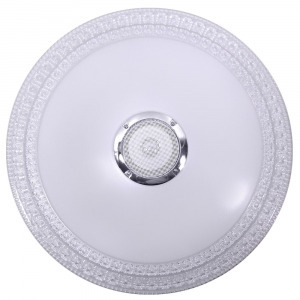 Intelligens LED lámpa + beépített Bluetooth hangszóró + távirányító / változtatható fényerősséggel és színhőmérséklettel