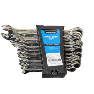 12 darabos racsnis kombinált kulcskészlet (BS-129)