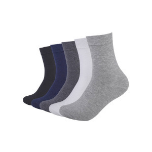 10 pár 95%-os Uniszex színes pamut zokni - 35-38-as női méret