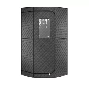 Hordozható gőzszauna otthonra - fekete