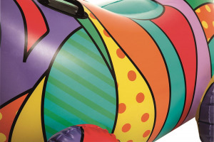 Pop Art orrszarvú rider 201 x 102 cm