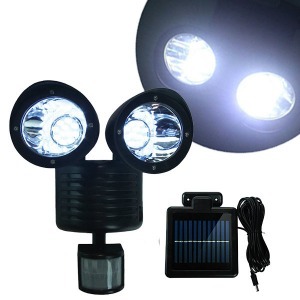 Dupla mozgásérzékelős szolár világítás