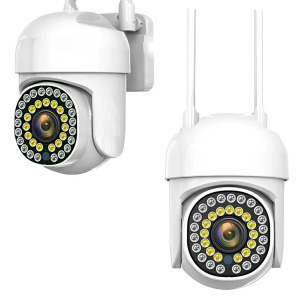 1+1 WIFI IP biztonsági kamera - mozgásérzékelős - kétirányú hang - időjárásálló