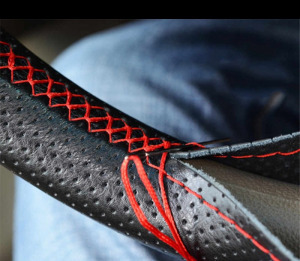 Felvarrható kormányvédő szürke