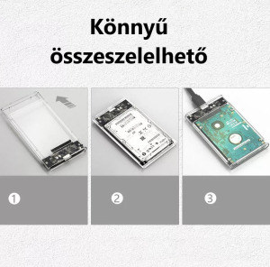 Külső merevlemez ház, 2.5