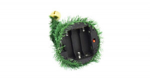 Táncoló zenélő karácsonyfa csengővel, 15cm