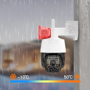 2MP kültéri WIFi IP kamera riasztóval