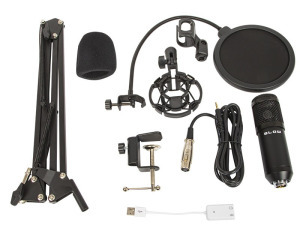 Professzionális stúdiómikrofon szett