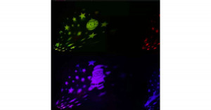 Zenélő és csillagkivetítős farkas