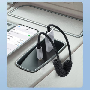 Bluetooth transzemitter, Bluetooth v5.3-ról 3.5mm jackre, szürke