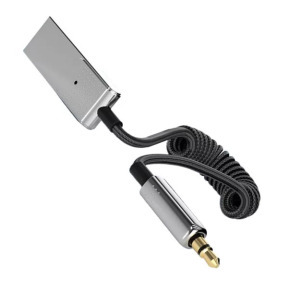 Bluetooth transzemitter, Bluetooth v5.3-ról 3.5mm jackre, szürke