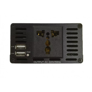 300W Szivargyújtós digitális adapter/Inverter, 220V-os kimenettel fekete