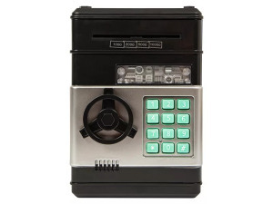 Elektronikus széf fekete