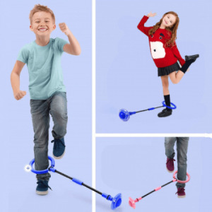 Világító bokalabda, ugráló játék piros