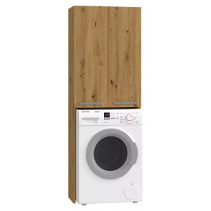 Shannan Pola DD fürdőszoba szekrény, 64x180x30 cm, tölgy