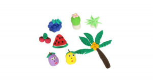 Mágikus gyurma kiegészítőkkel, 24x10g