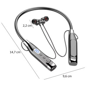 ProBass vezeték nélküli bluetooth sportfülhallgató, fekete