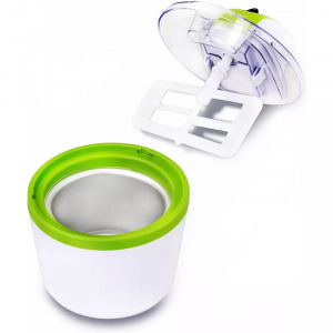 Royalty Line fagylaltgép, fehér-neonzöld, 12W