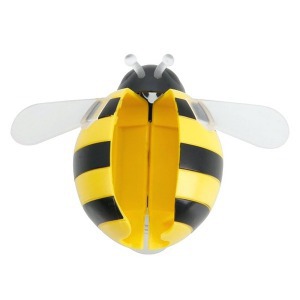 Fali fogkefetartó méhecske gyermekeknek, tapadókoronggal