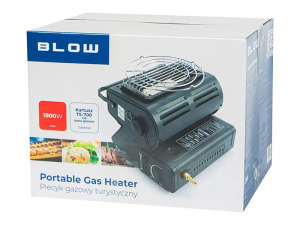 Hordozható gáz kempingtűzhely - 1800 W