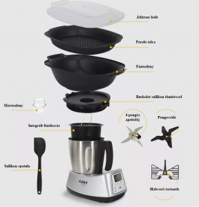 Cuisy chef főzőrobot - kever és főz egyszerre