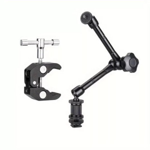 Alumíniumötvözetből készült, 11 hüvelykes Magic Arm nagy szorítóval