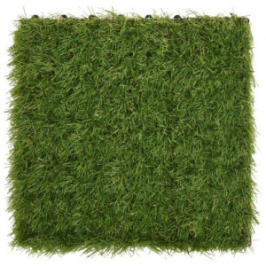 10 db műfű csempe, műfűlap, műgyeptégla 31x31cm (1 m2)