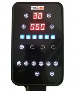 Nyirokmasszázs Gép, 6 kamrás láb kompresszió