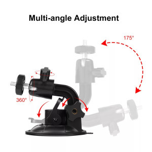 Puluz Tapadókorongos Kamera/Mobiltartó, GoPro/Ant/Coyote/DJI kompatibilis