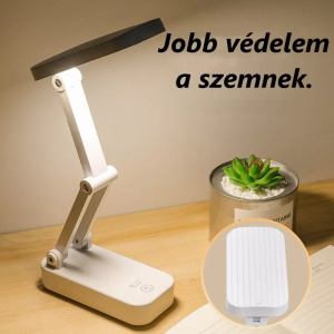 Asztali LED Lámpa, állítható fényerő és színhőmérséklet, akkumulátor