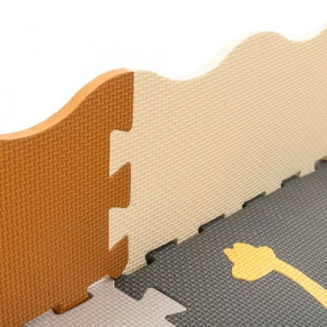 Óriás habszivacs puzzle 143x143cm 36db - dinoszaurusz