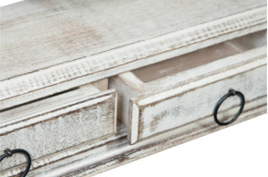 Shabby Chic fésülködő asztal tükörrel